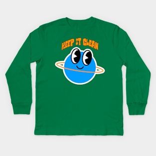 Keep it Clean Kids Long Sleeve T-Shirt